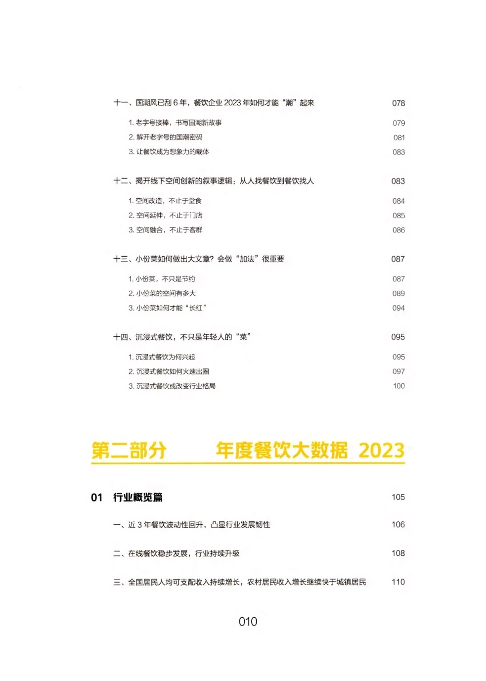 餐饮行业年度观察与大数据分析