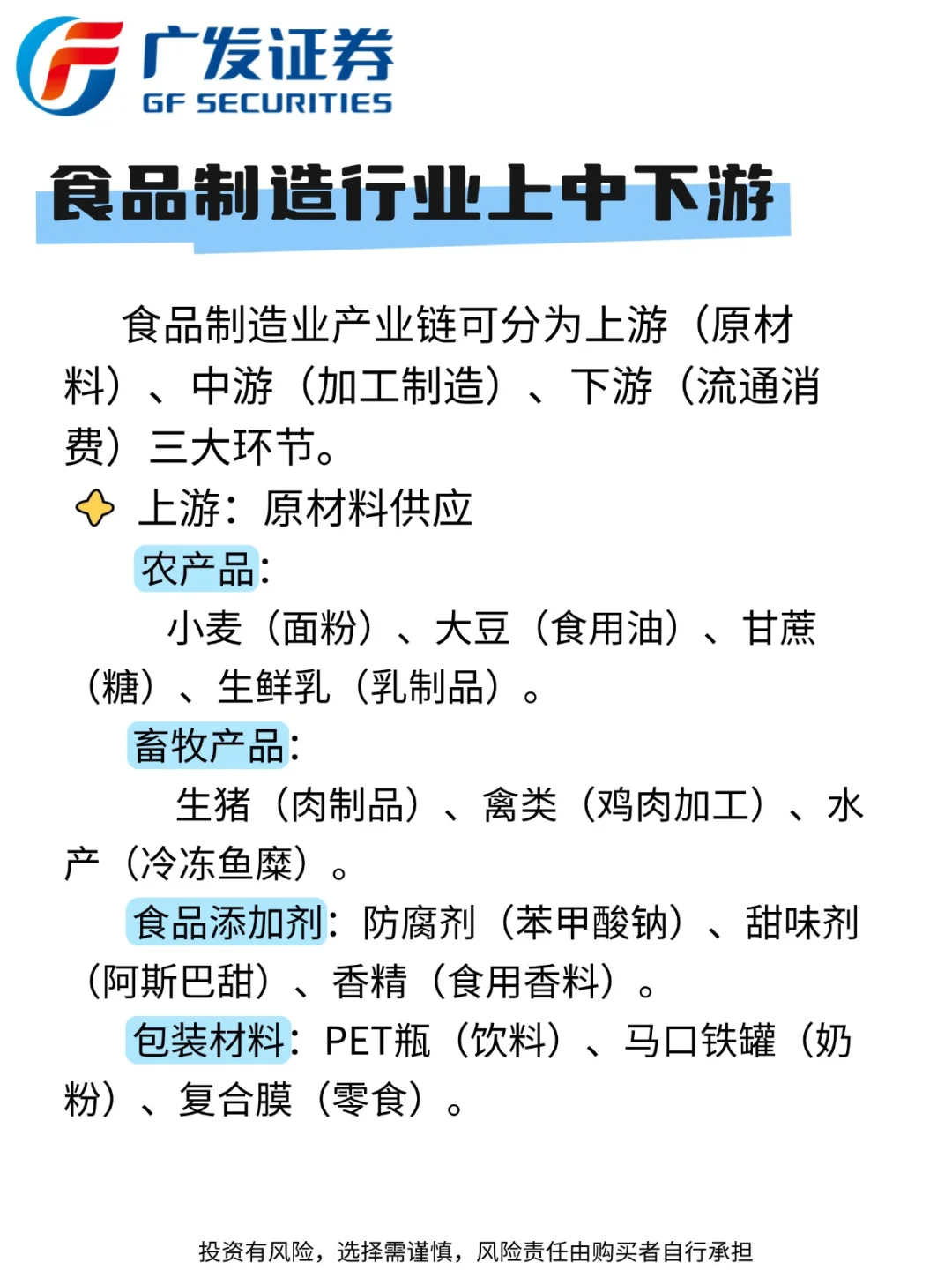 一篇读懂一个行业之食品制造业