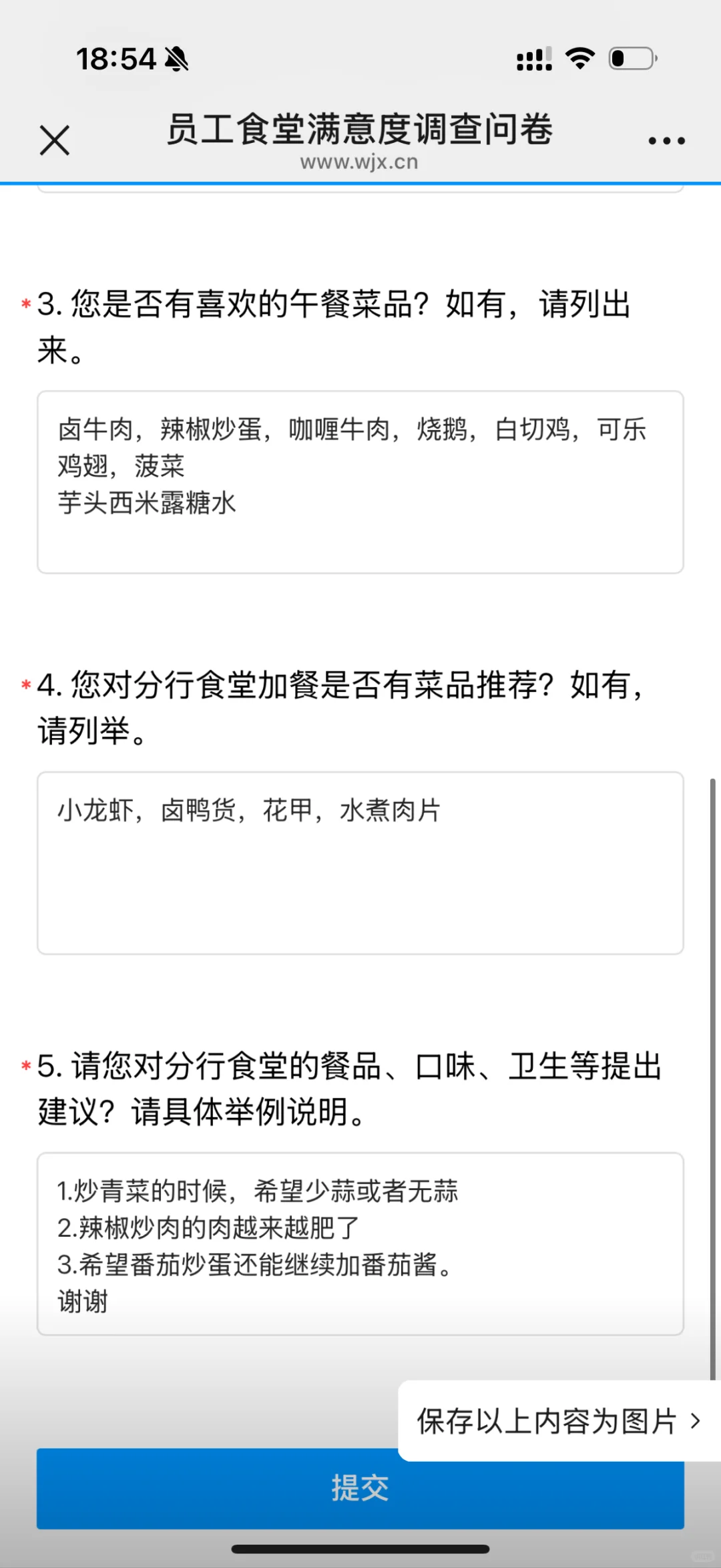 工作问卷我敷衍了事