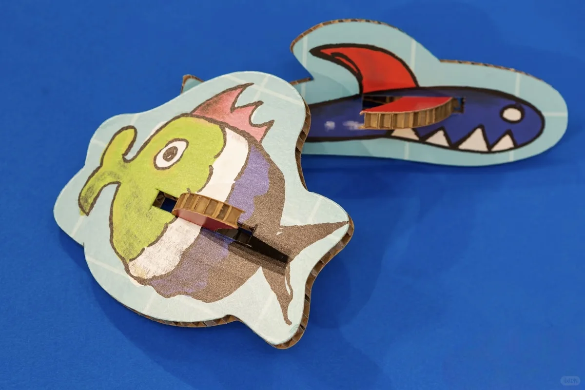 纸艺环保♻儿童海洋馆创意瓦楞纸商业美陈