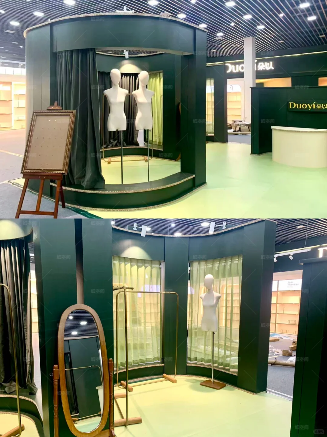 为服装，造一座绿色秀场♻️朵以总部体验空间