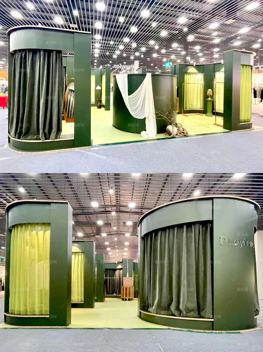 为服装，造一座绿色秀场♻️朵以总部体验空间