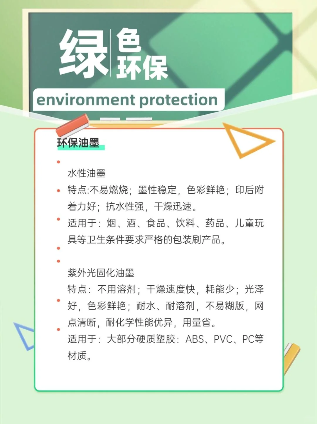 干货分享|绿色环保印刷材料及方式