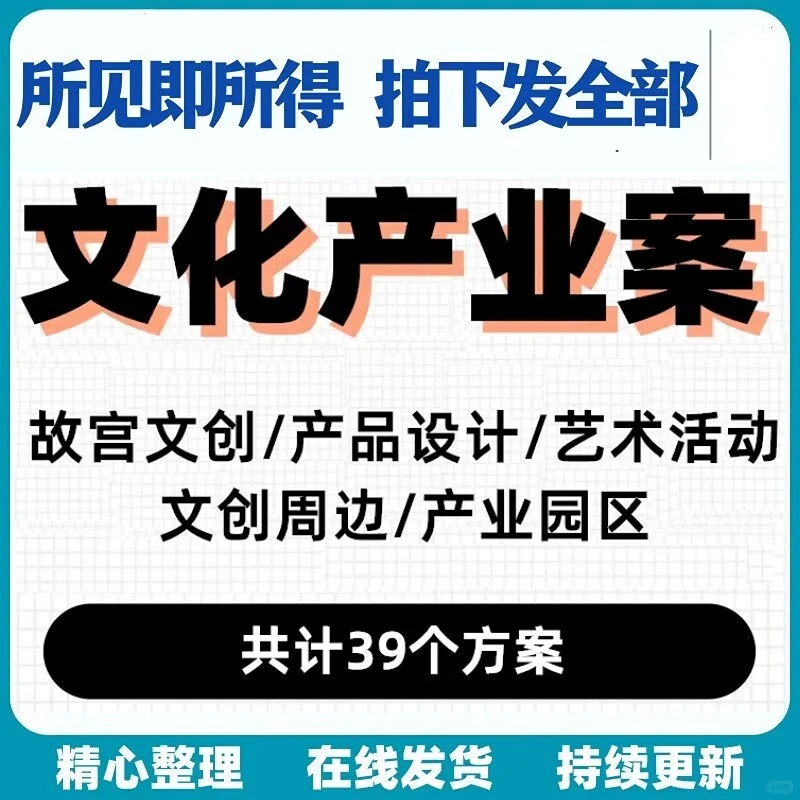 4A广告公司文化产业运营文创周边设计衍生品