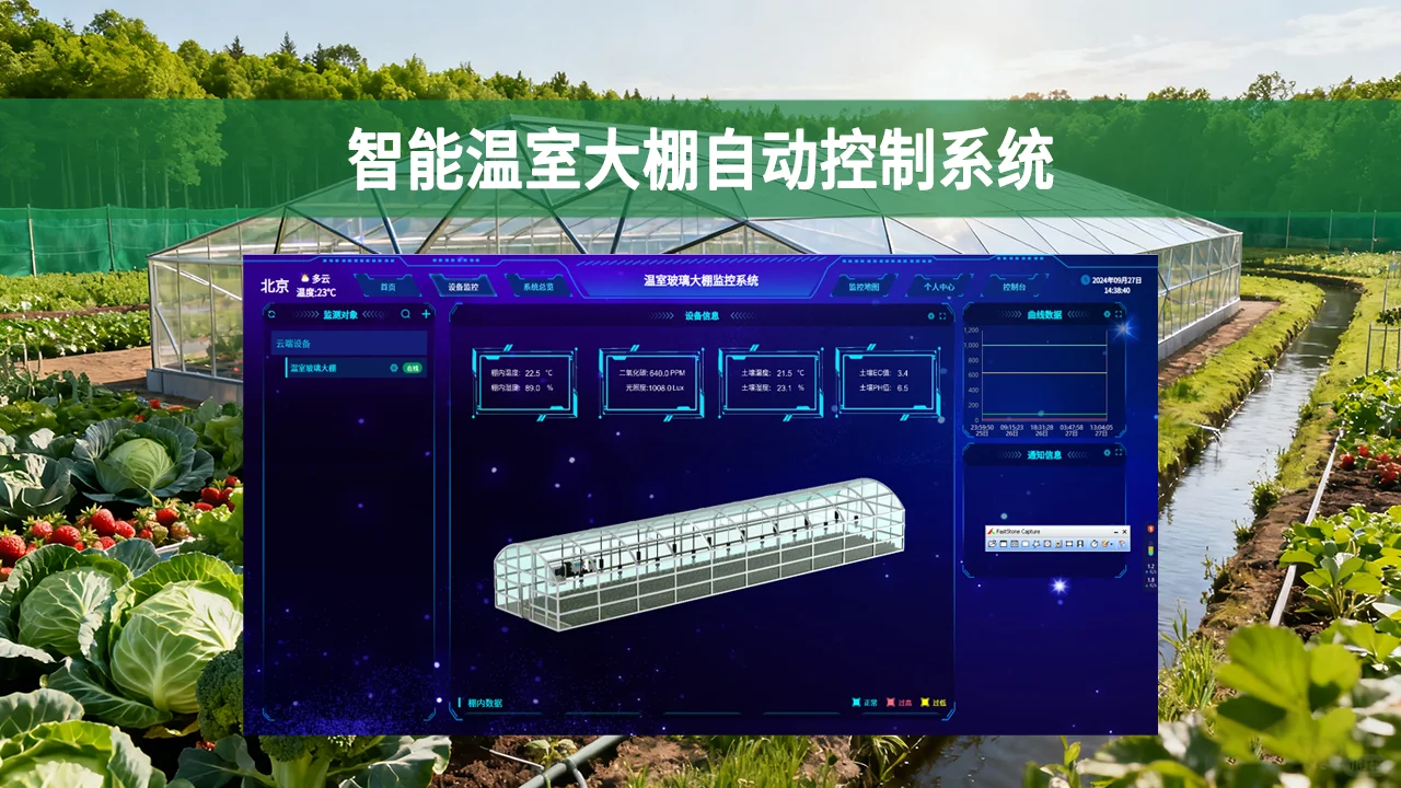 从劳碌到悠闲：论智能温室大棚的自我修养