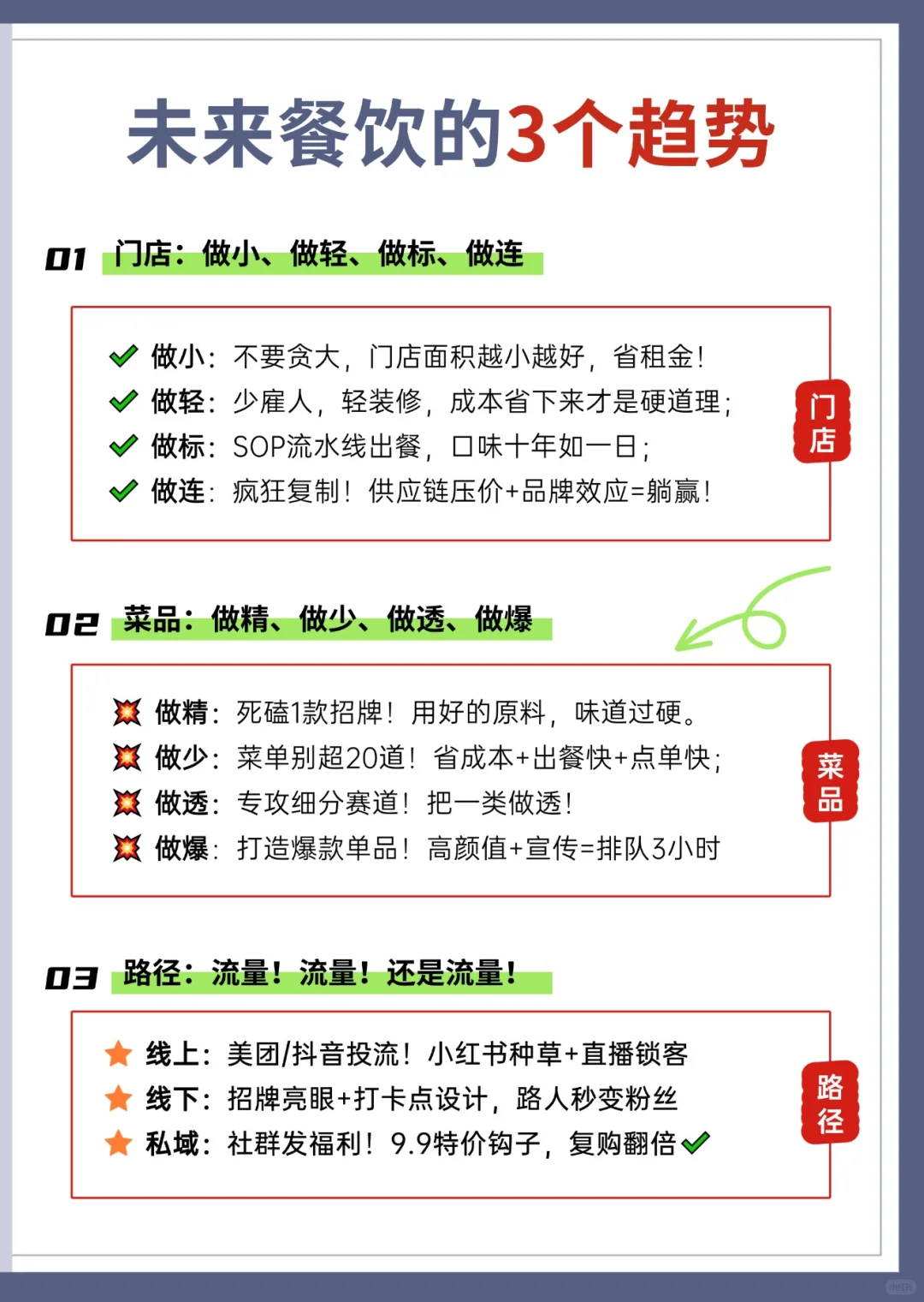 未来餐饮的3个趋势!