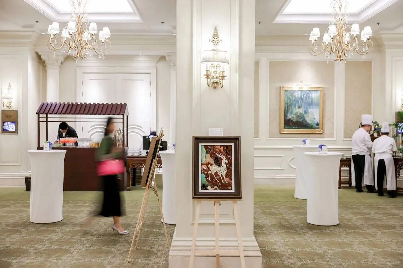 常沙娜珐琅艺术珍藏展在北京丽思卡尔顿开幕