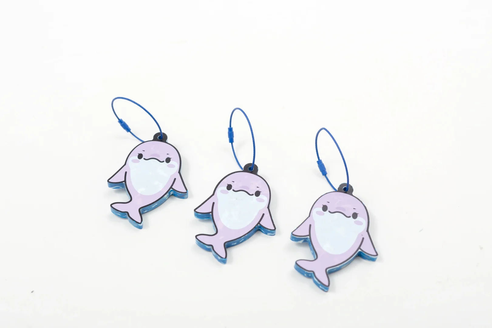 源头工厂?100%塑料再生环保钥匙扣