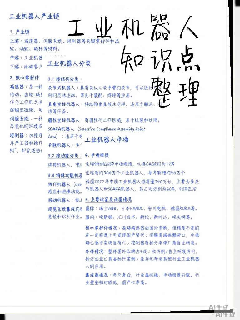 工业机器人揭秘：未来工厂的新宠！