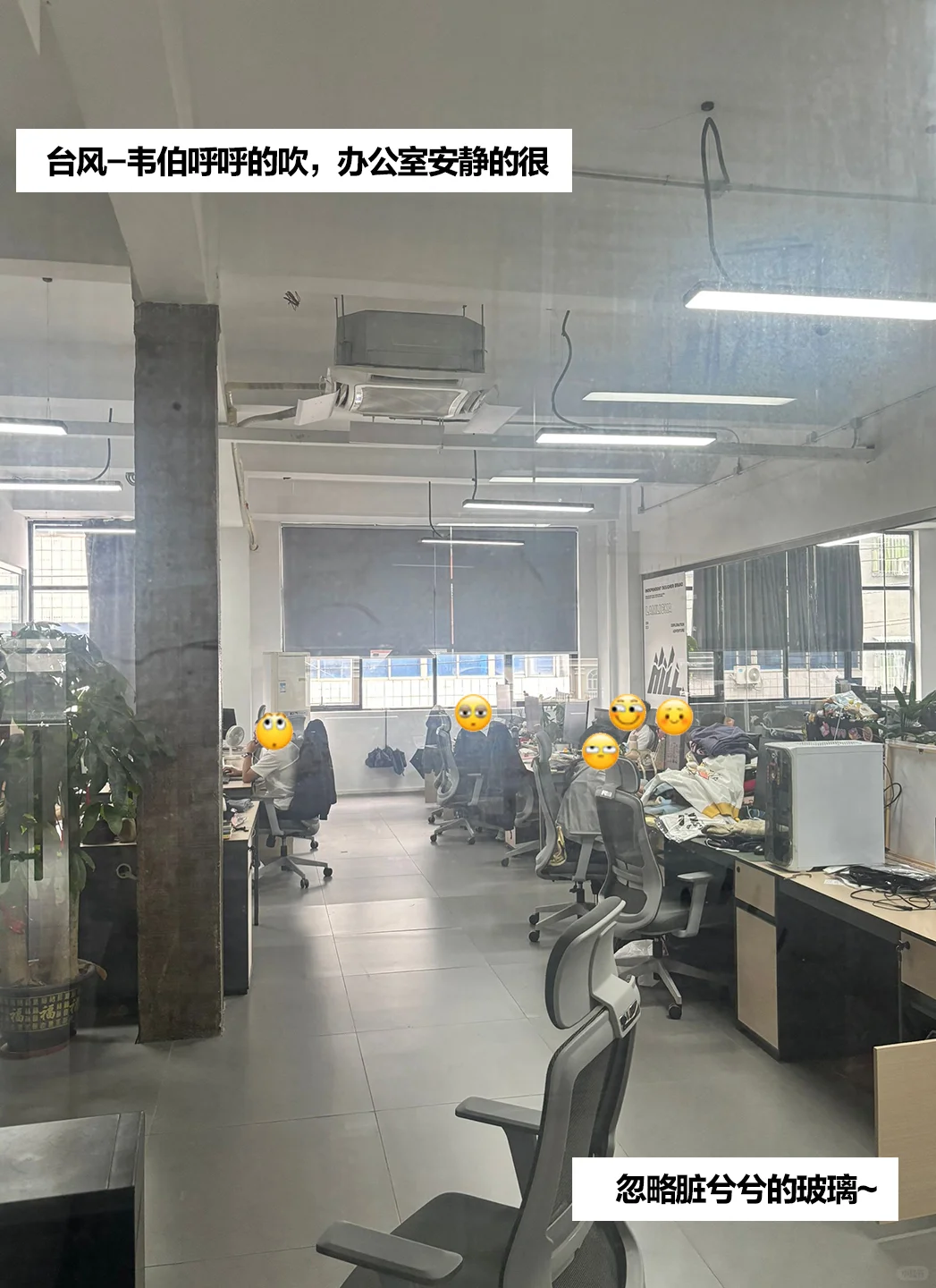 服装公司日常｜台风下的牛马人