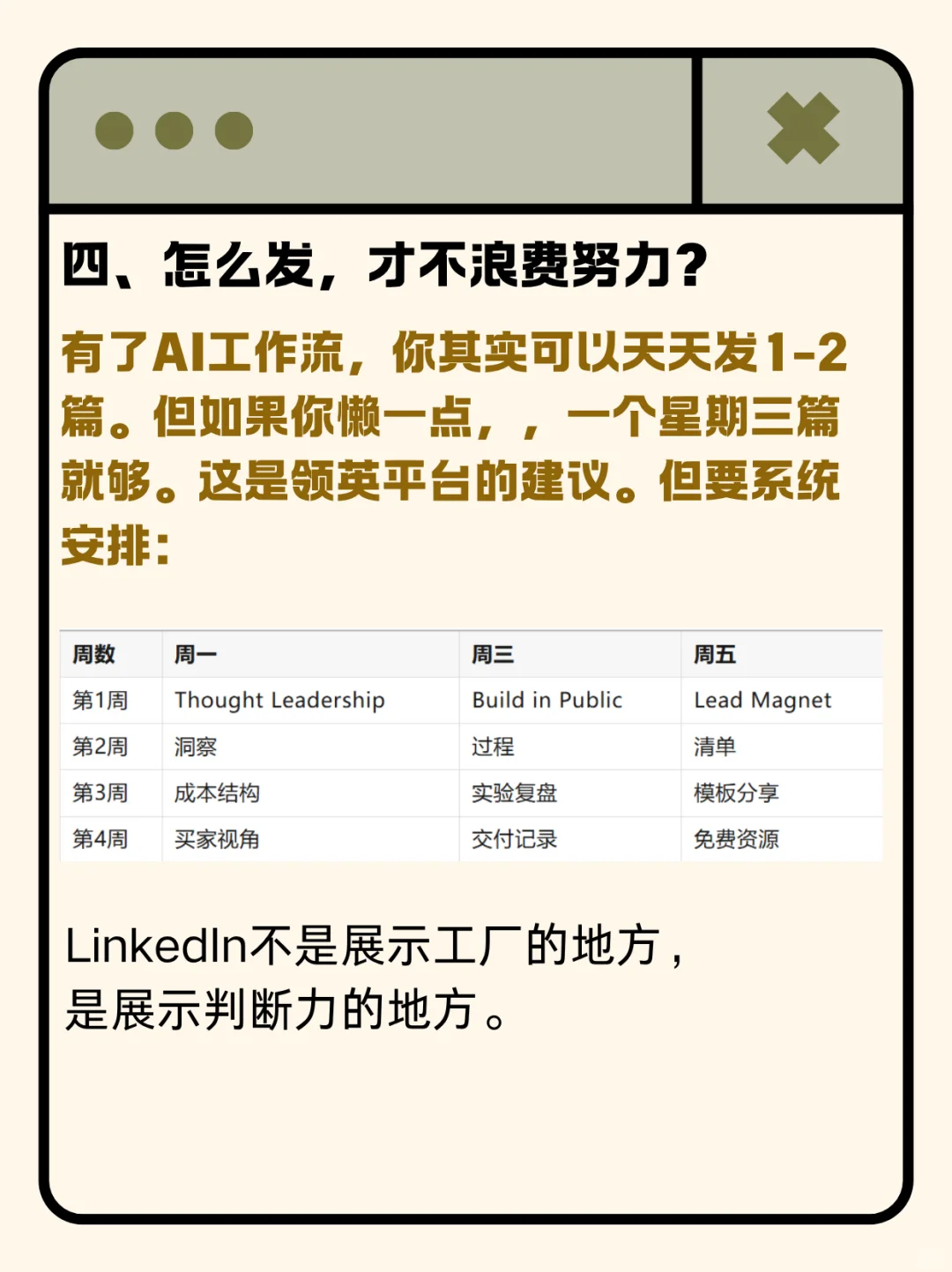 外贸人3种可以带来客户的LinkedIn posts