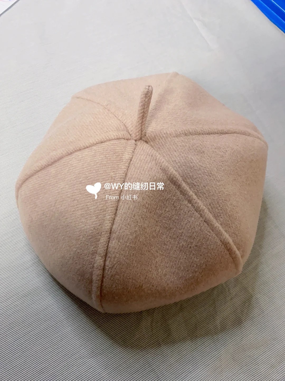 双面羊绒贝蕾帽裁剪图来啦