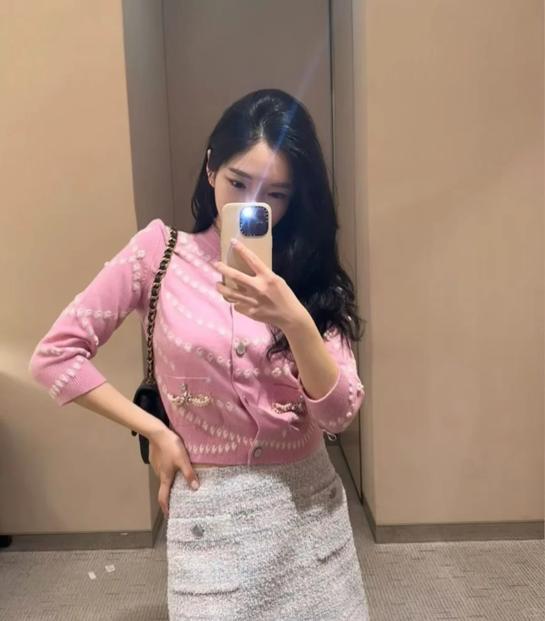 Chanel的精致开衫～秋冬氛围感的神