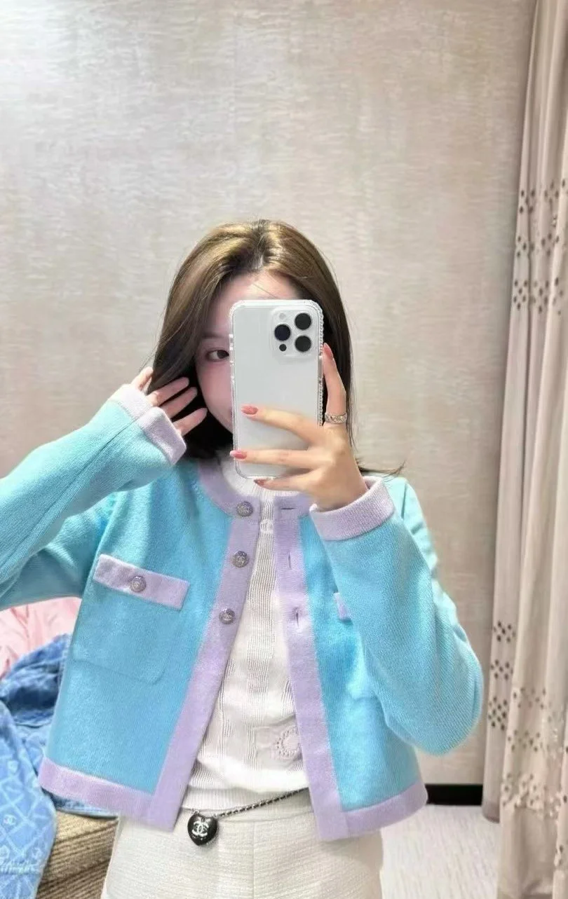 Chanel的精致开衫～秋冬氛围感的神