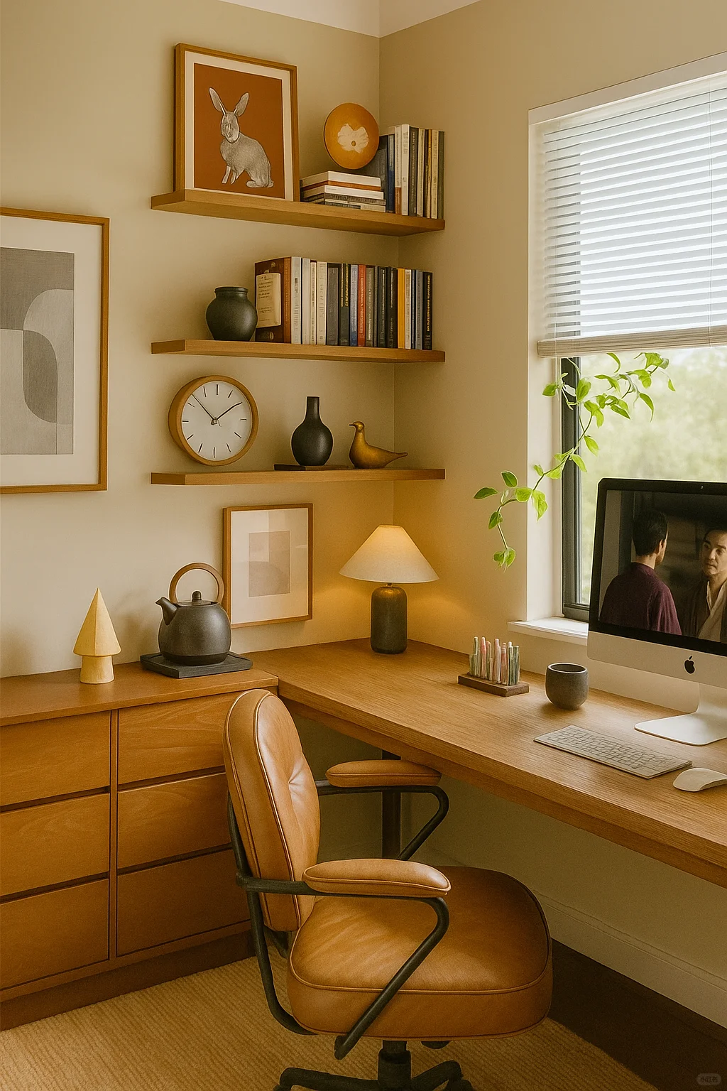 书房全屋定制，收纳与格调兼备?