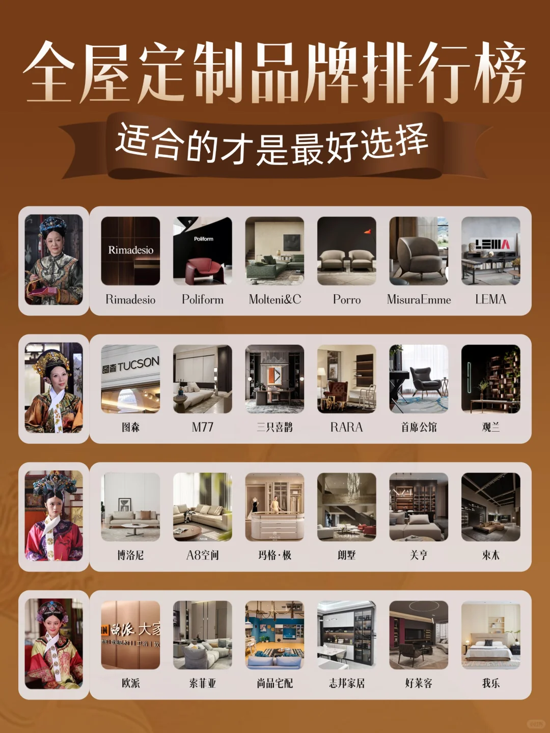 全屋定制品牌分享，装修可以直接抄作业