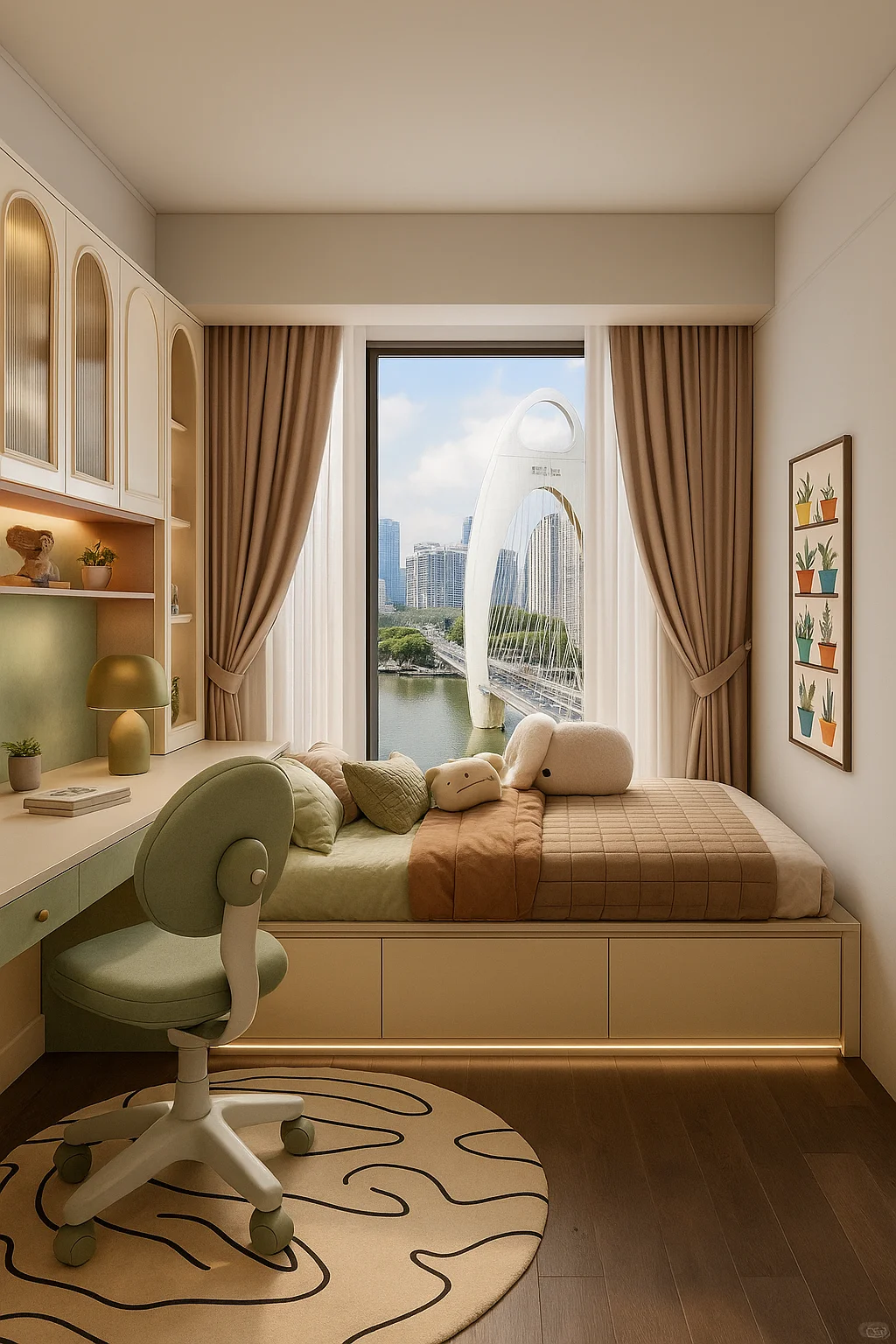 给娃一个梦幻儿童房,藏满成长惊喜