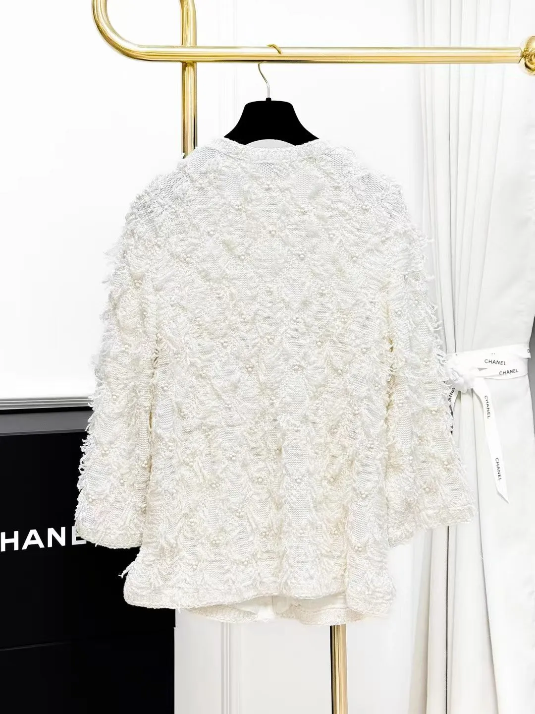 Chanel的精致开衫～秋冬氛围感的神