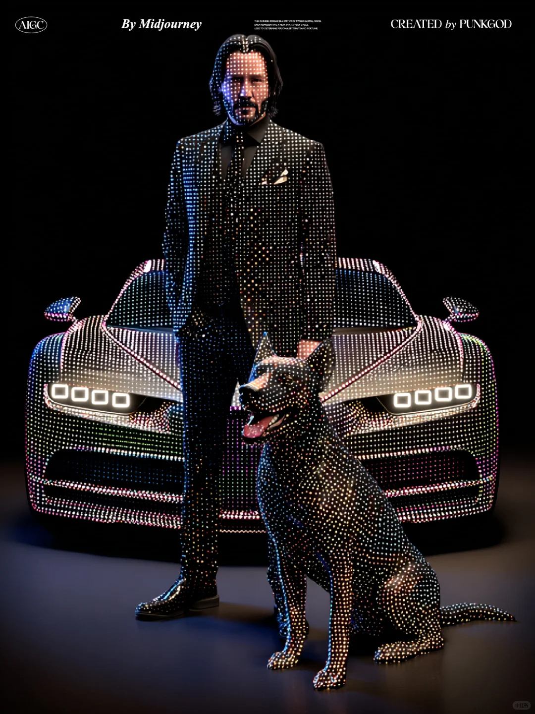 光粒矩阵｜MJ风格码分享