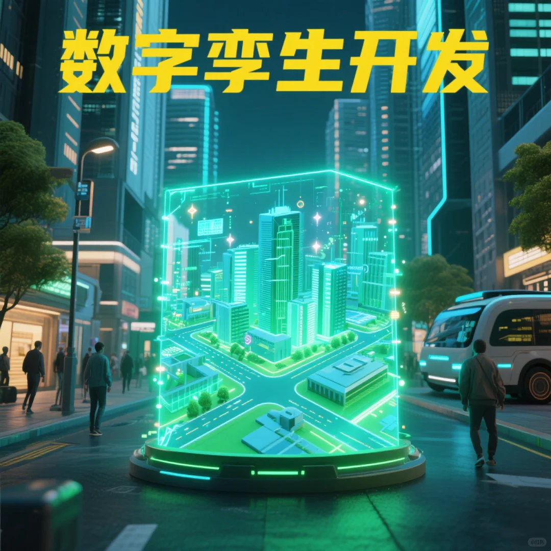 数字孪生系统开发定制 工业 / 城市 /园区