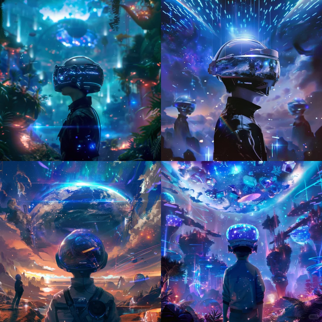 元宇宙 | 科技未来感 | midjourney