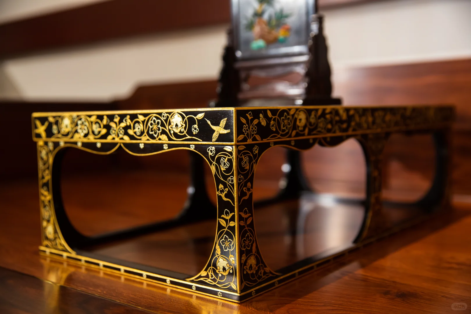 探秘红木上的千年描金传奇✨