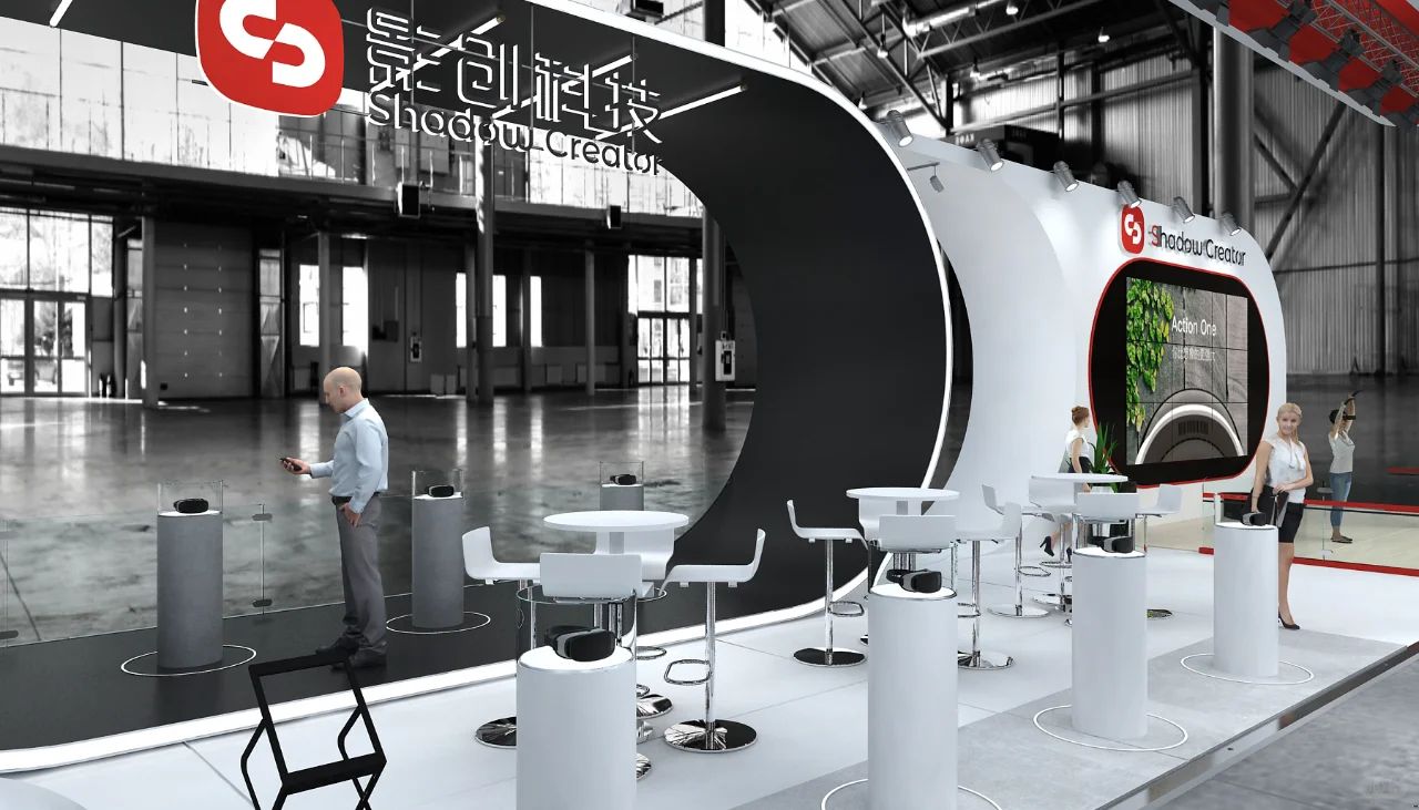 展台的科技与狠活?VR技术注入全新活力