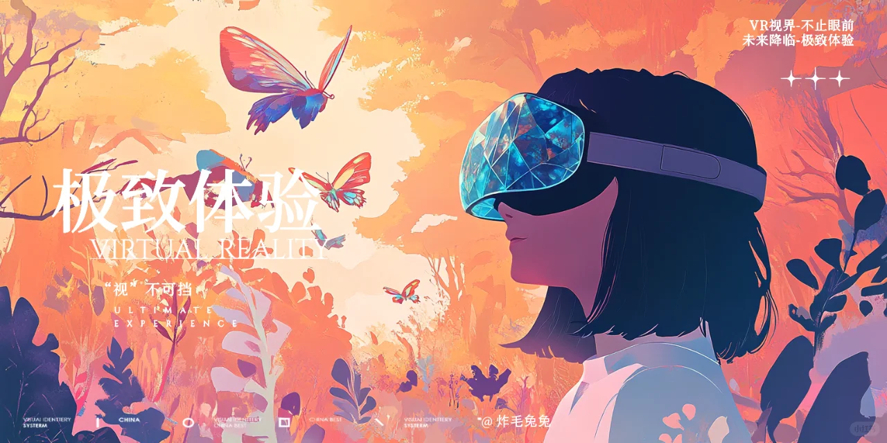 Mj 6.1｜主视觉设计 VR温馨宣传?