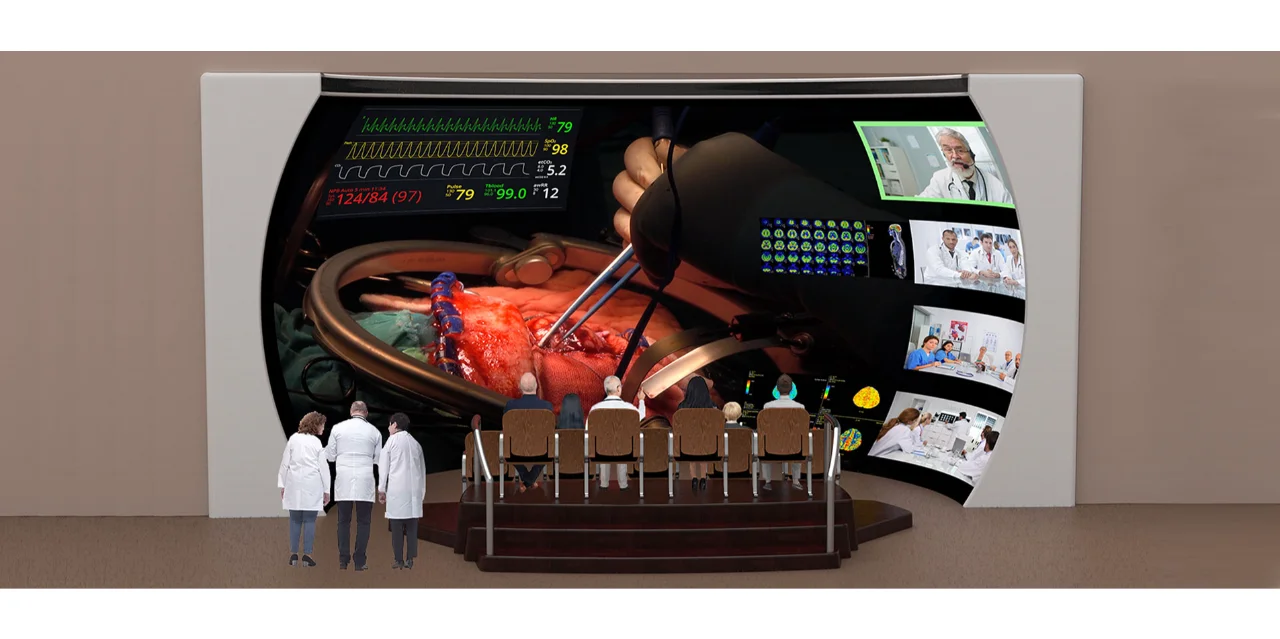 裸眼3D虚拟现实空间，有“亲临其境”的感觉