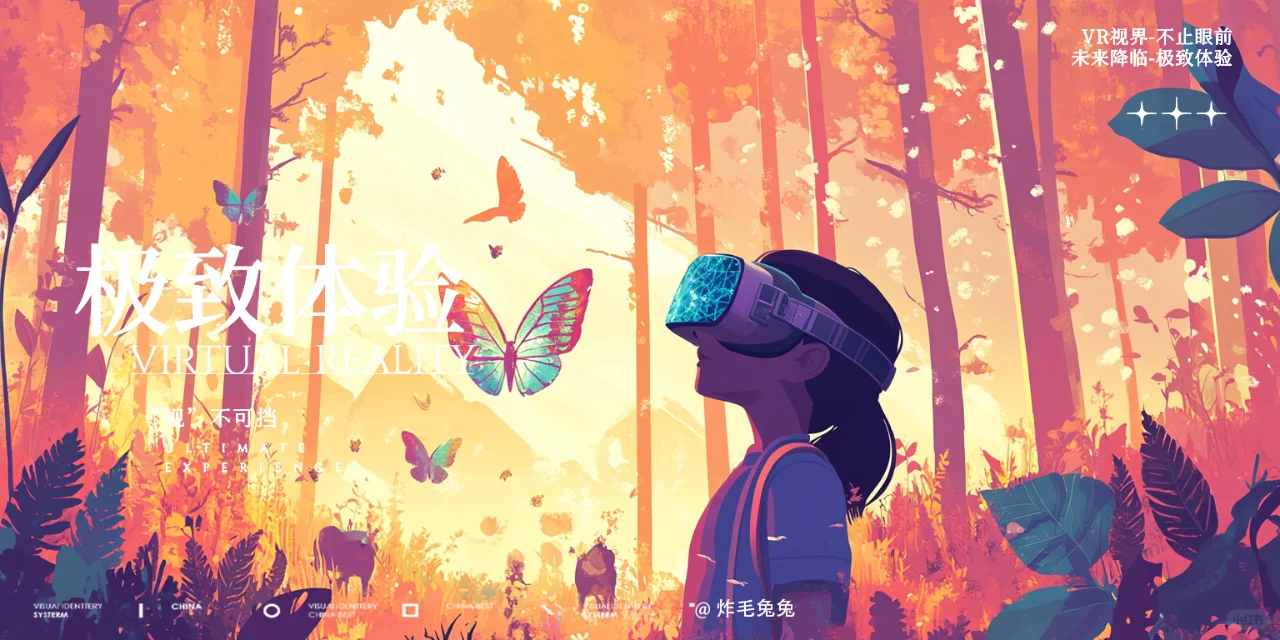 Mj 6.1｜主视觉设计 VR温馨宣传?