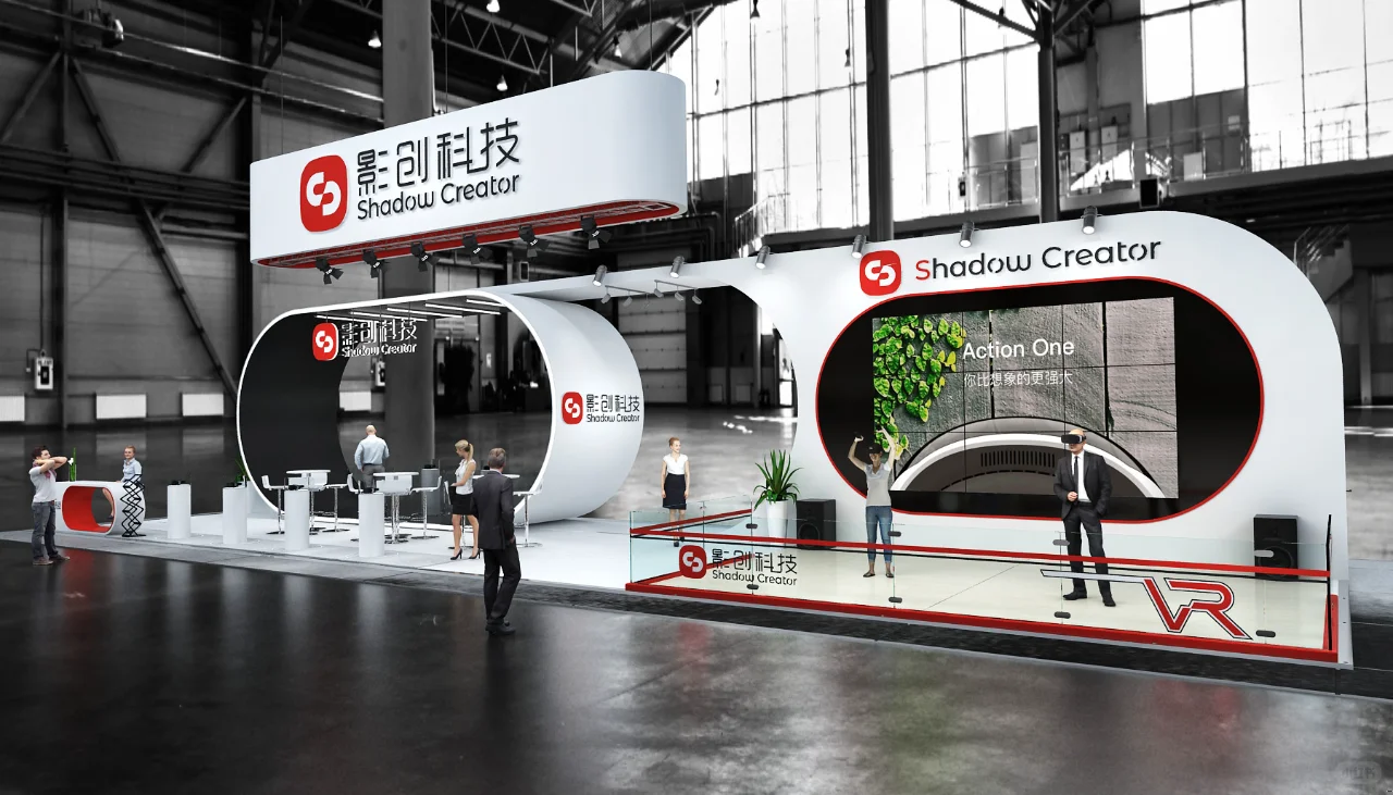 展台的科技与狠活?VR技术注入全新活力