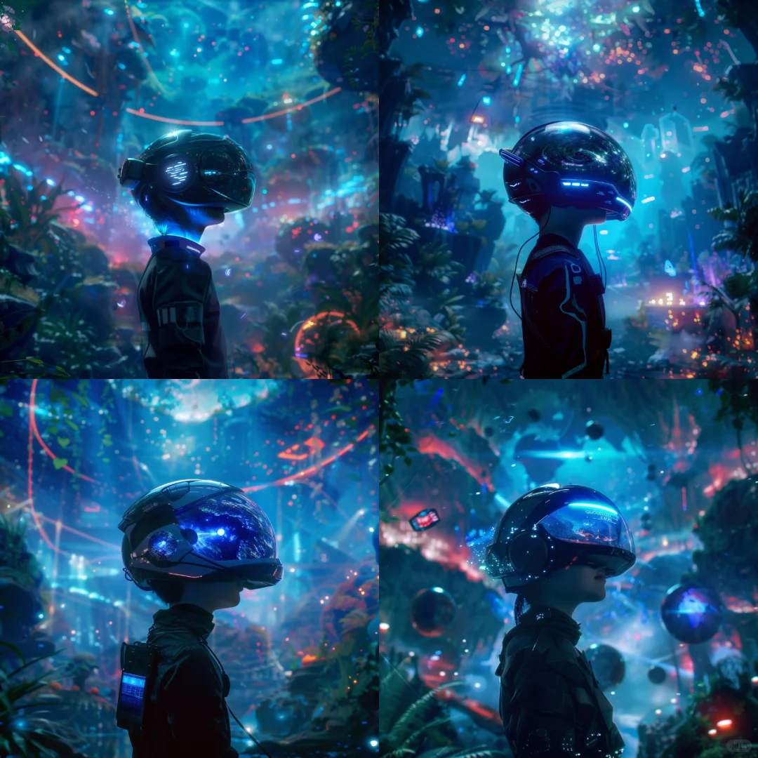 元宇宙 | 科技未来感 | midjourney