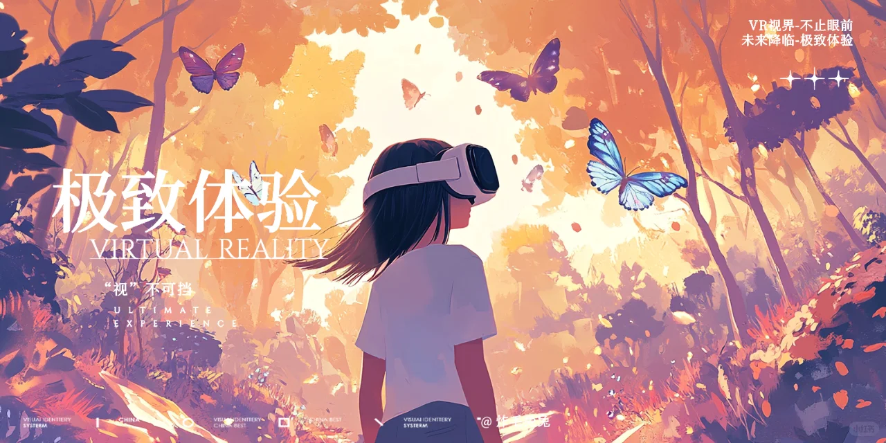 Mj 6.1｜主视觉设计 VR温馨宣传?