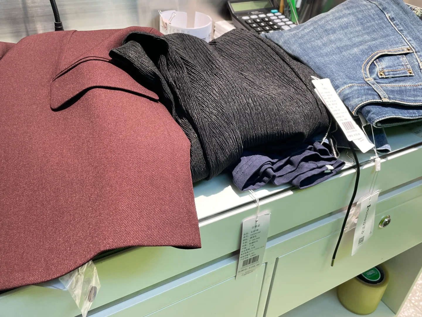 卖衣服的工作日常！