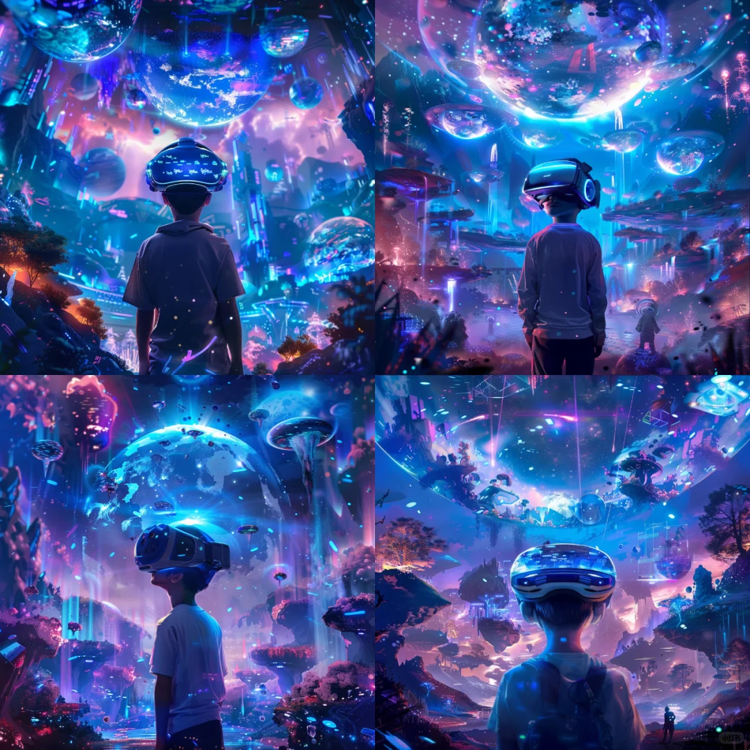 元宇宙 | 科技未来感 | midjourney