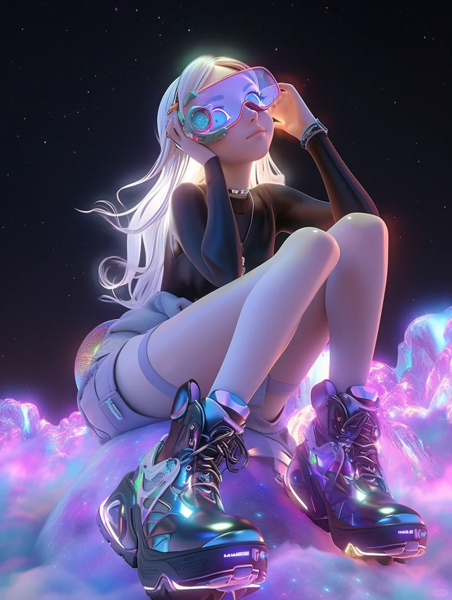 【Midjourney】VR/AR眼镜，未来已来