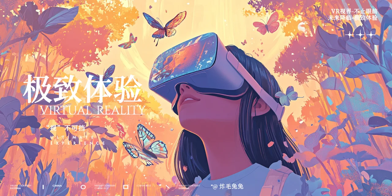 Mj 6.1｜主视觉设计 VR温馨宣传?