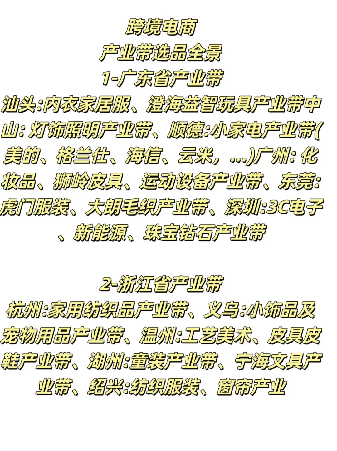 外贸出口选品指南