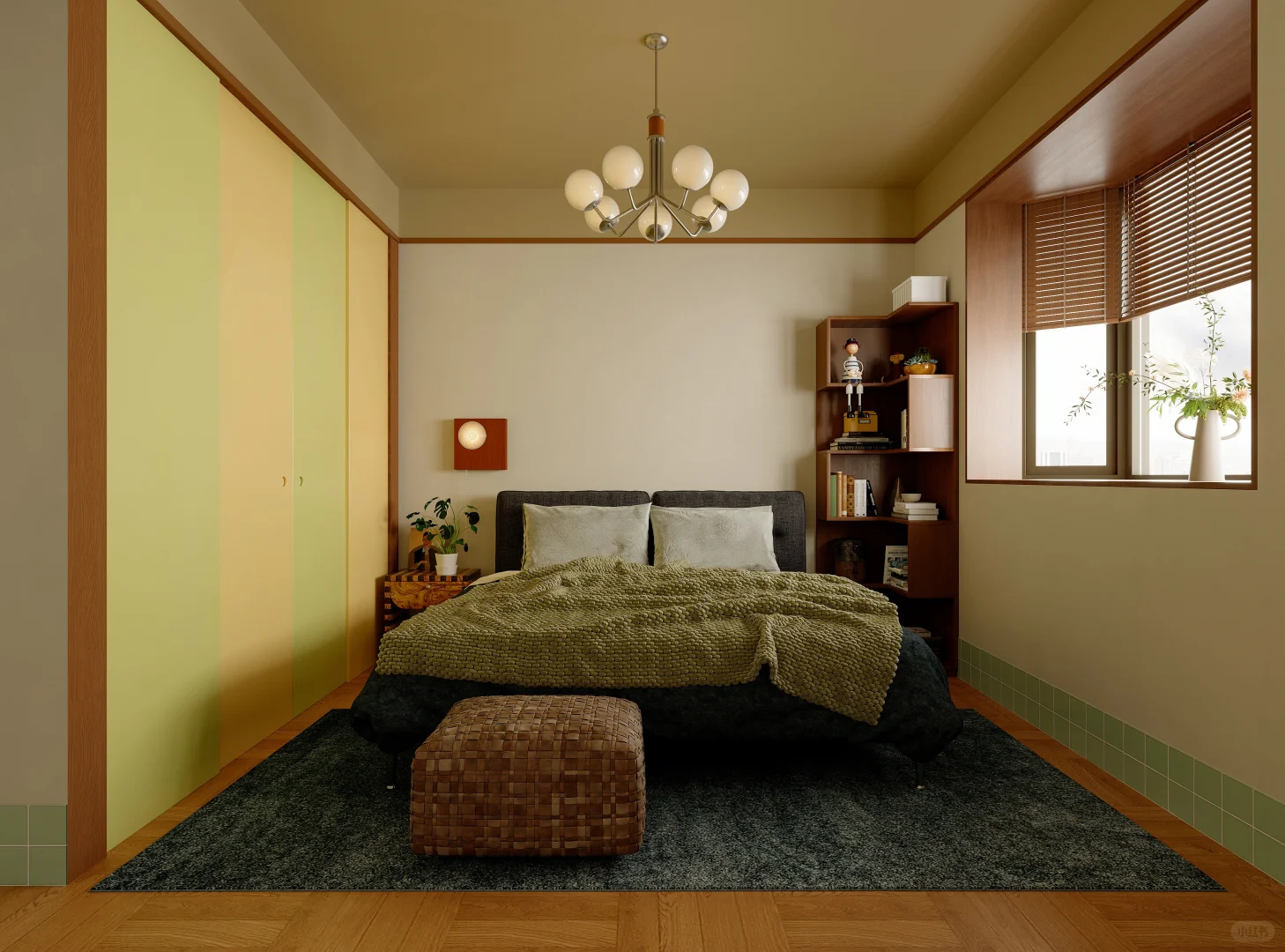 U形厨房+岛台，92m²小家也能有“社交心脏”