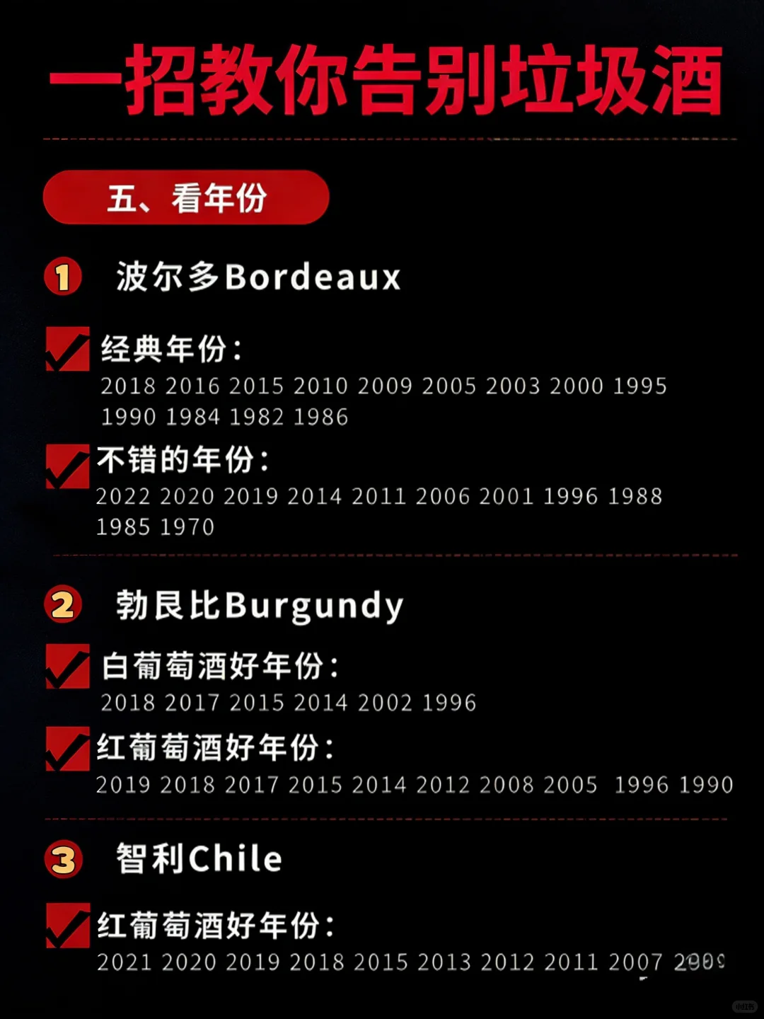 葡萄酒小白必看|一招教你识别法国酒等级