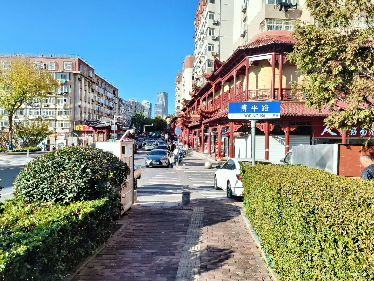 没落的即墨路小商品批发市场