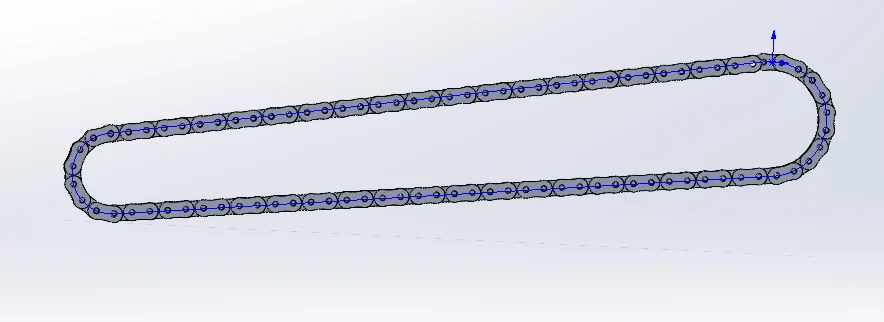 链传动滚筒输送线设计