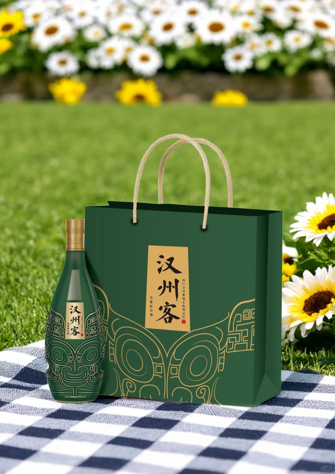 好酒山野间，藏在汉水边·汉州客套装设计