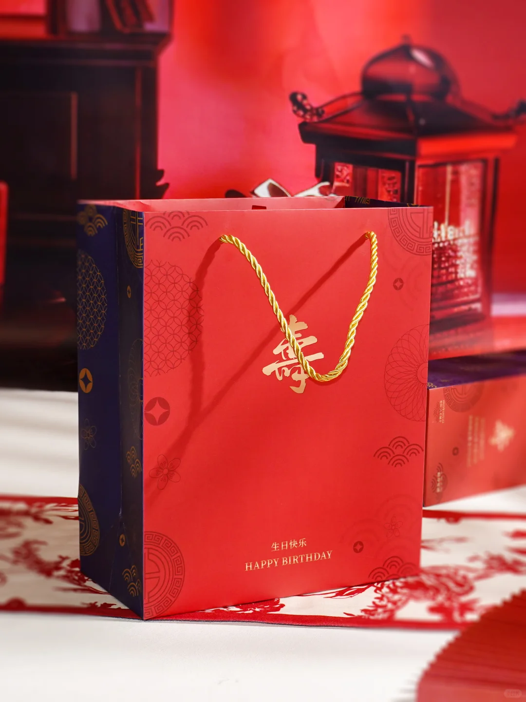 寿宴酒盒定制|承载对长辈满满的祝福寿宴酒