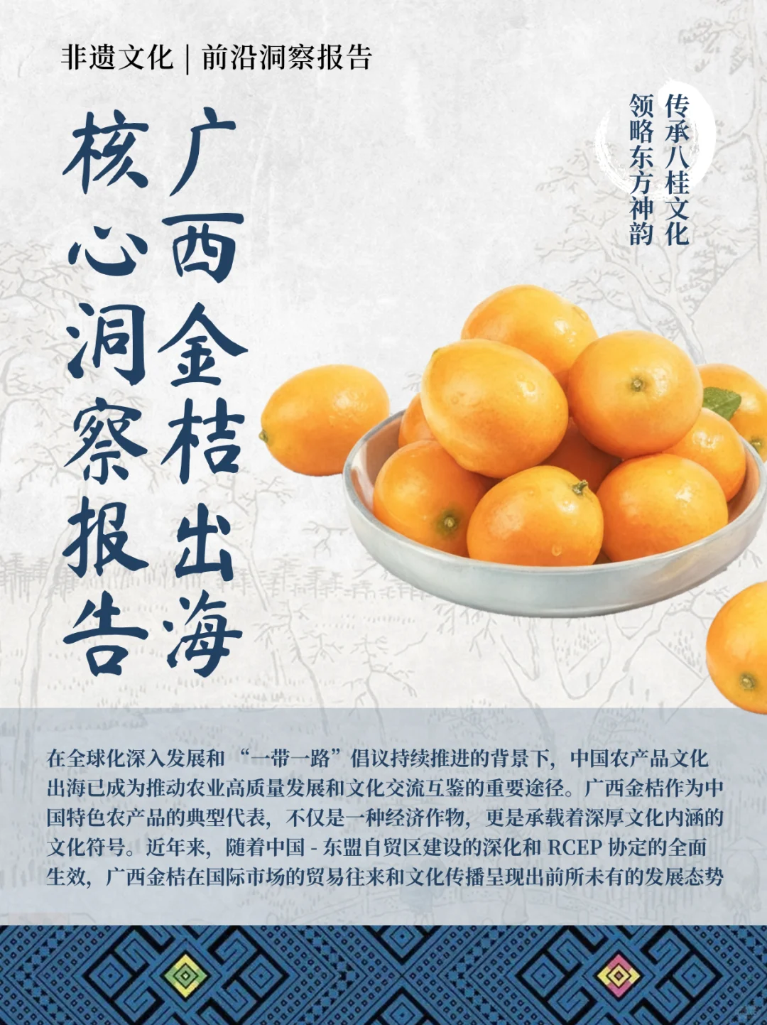 广西金桔出海 核心洞察报告