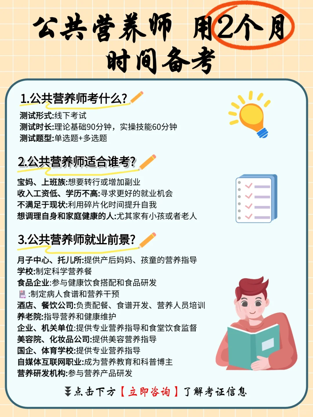 女生必看❗公共营养师60天高效通关计划