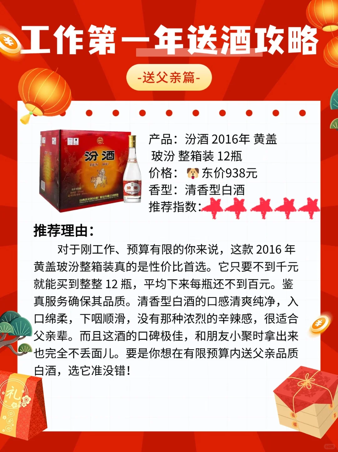 ?工作第一年送酒攻略 | 送父亲篇
