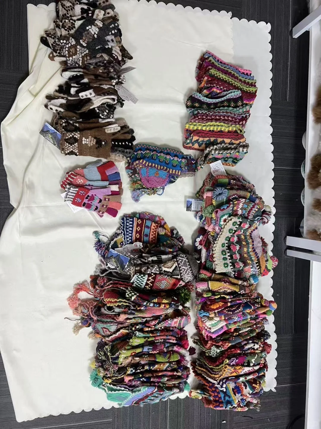 南美洲羊驼毛帽子批发源头货源