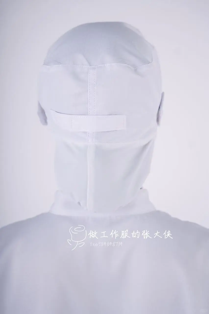 ?食品工厂的时尚秘密：白大褂加全包围帽子