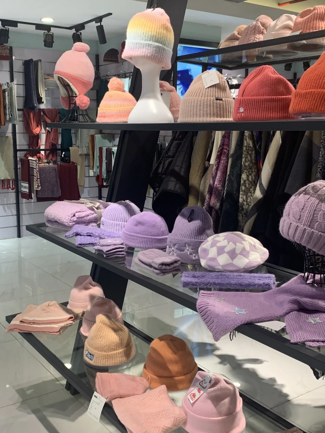 没错 我们是自有工厂的针织围巾帽子供应链